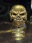 💀✨ Skull Gold Ring | انگشتر اسکلتی طلایی
