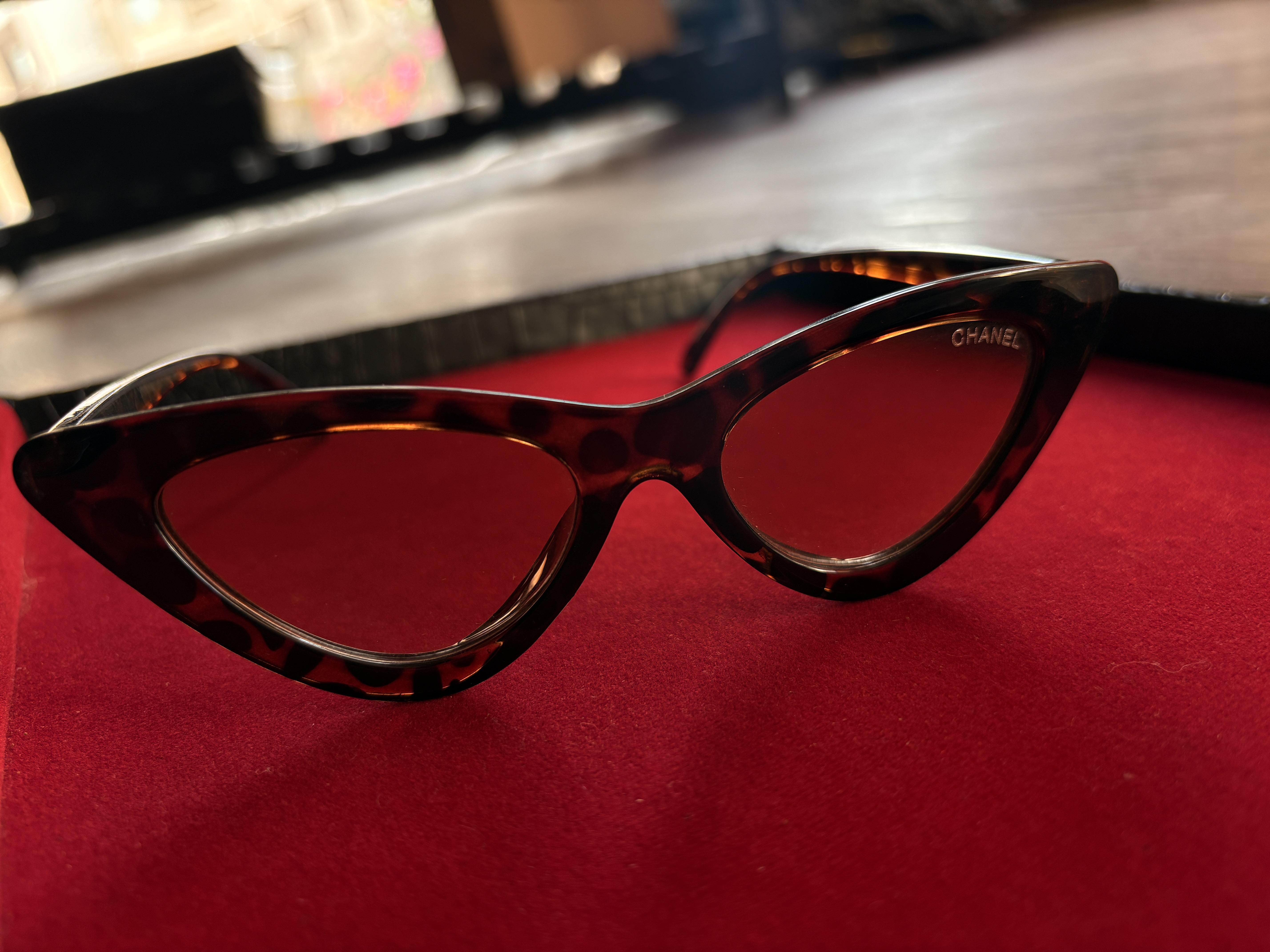 عینک گربه‌ای طرح پلنگی | Leopard Cat Eye Glasses 🕶️✨
