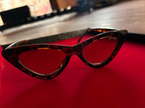 عینک گربهای طرح پلنگی | Leopard Cat Eye Glasses 🕶️✨