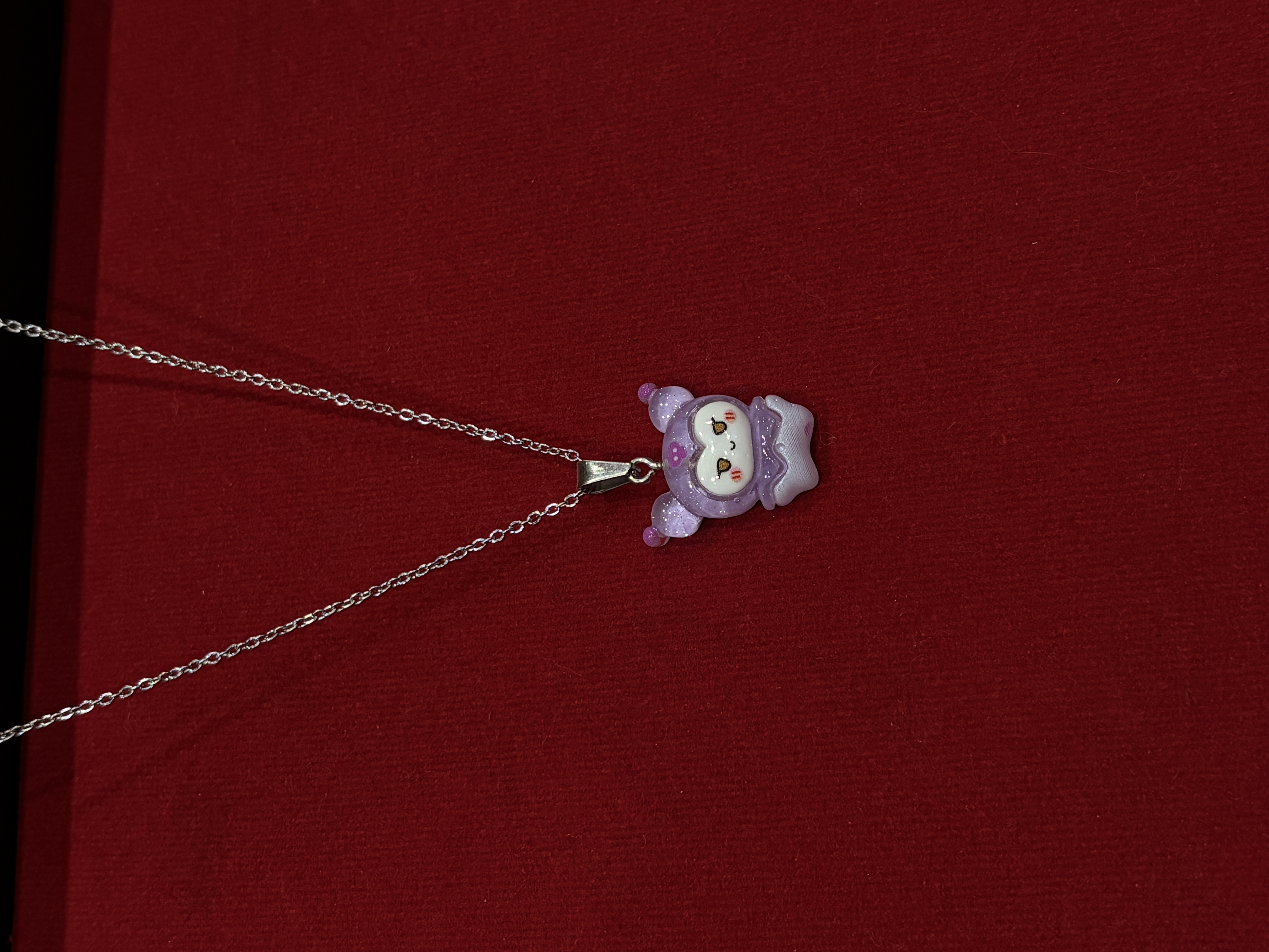 گردنبند پلاک کرومی | Chrome Pendant Necklace 🖤