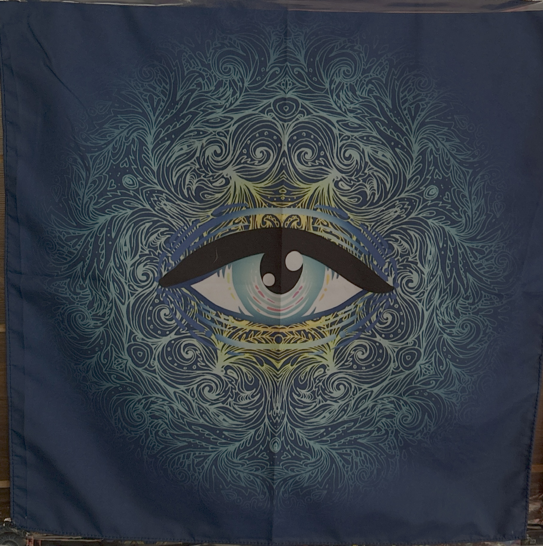دستمال سر بلک لایت تک‌چشم | Single Eye Blacklight Bandana