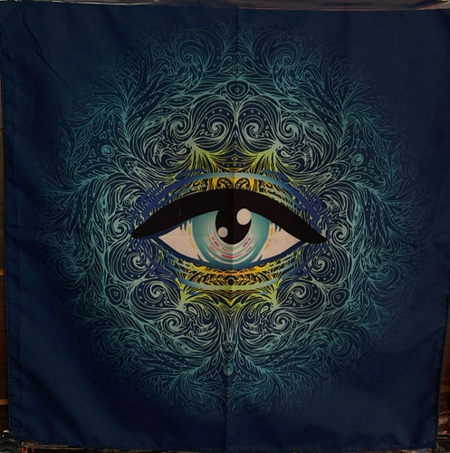دستمال سر بلک لایت تکچشم | Single Eye Blacklight Bandana