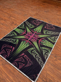پادری سهبعدی بلک لایت اسیدی | Acid 3D Blacklight Door Mat
